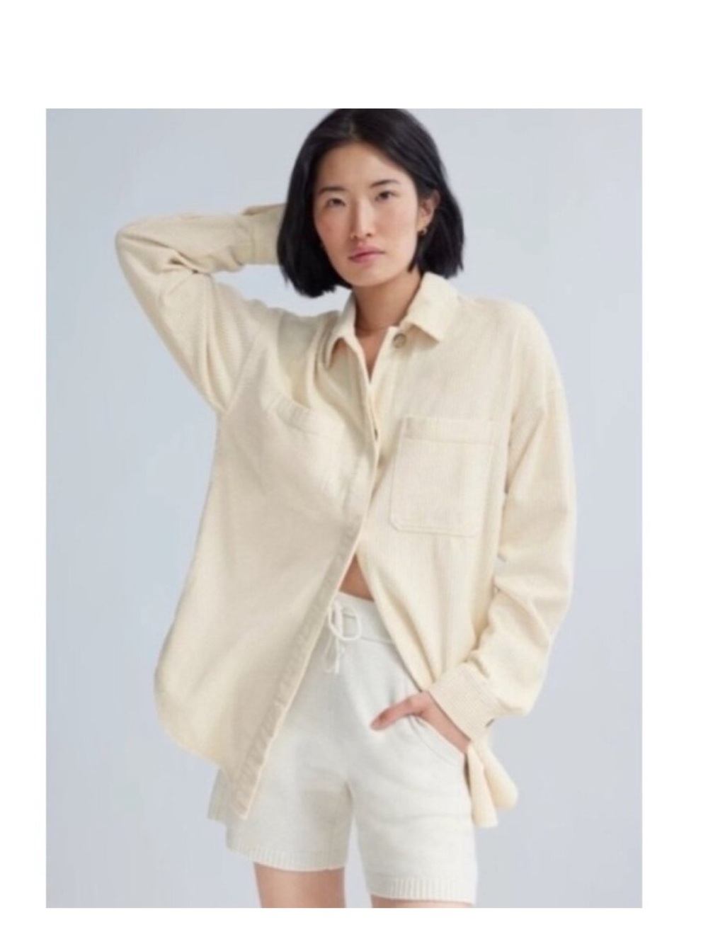 Aritzia Babaton corduroy jacket